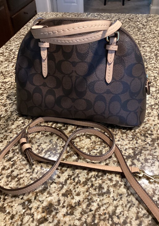Coach Handbags - Coach Signature Brown And Tan Satchel